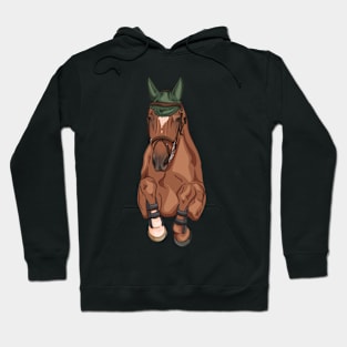 Chestnut Show Jumper Front Hoodie